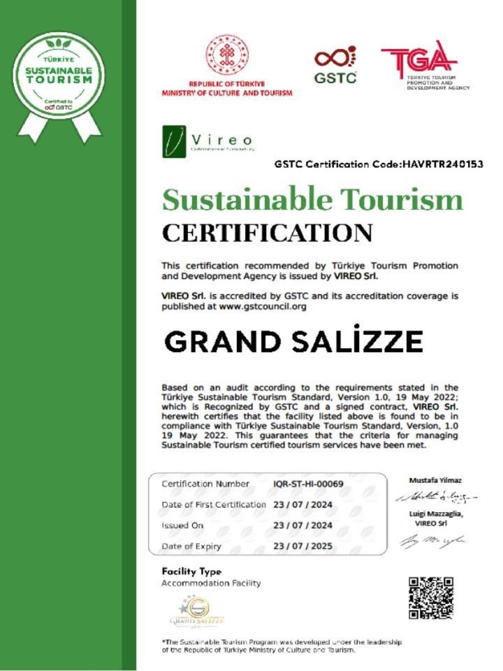 Grand Salizze Hotel Kestel  Luaran gambar